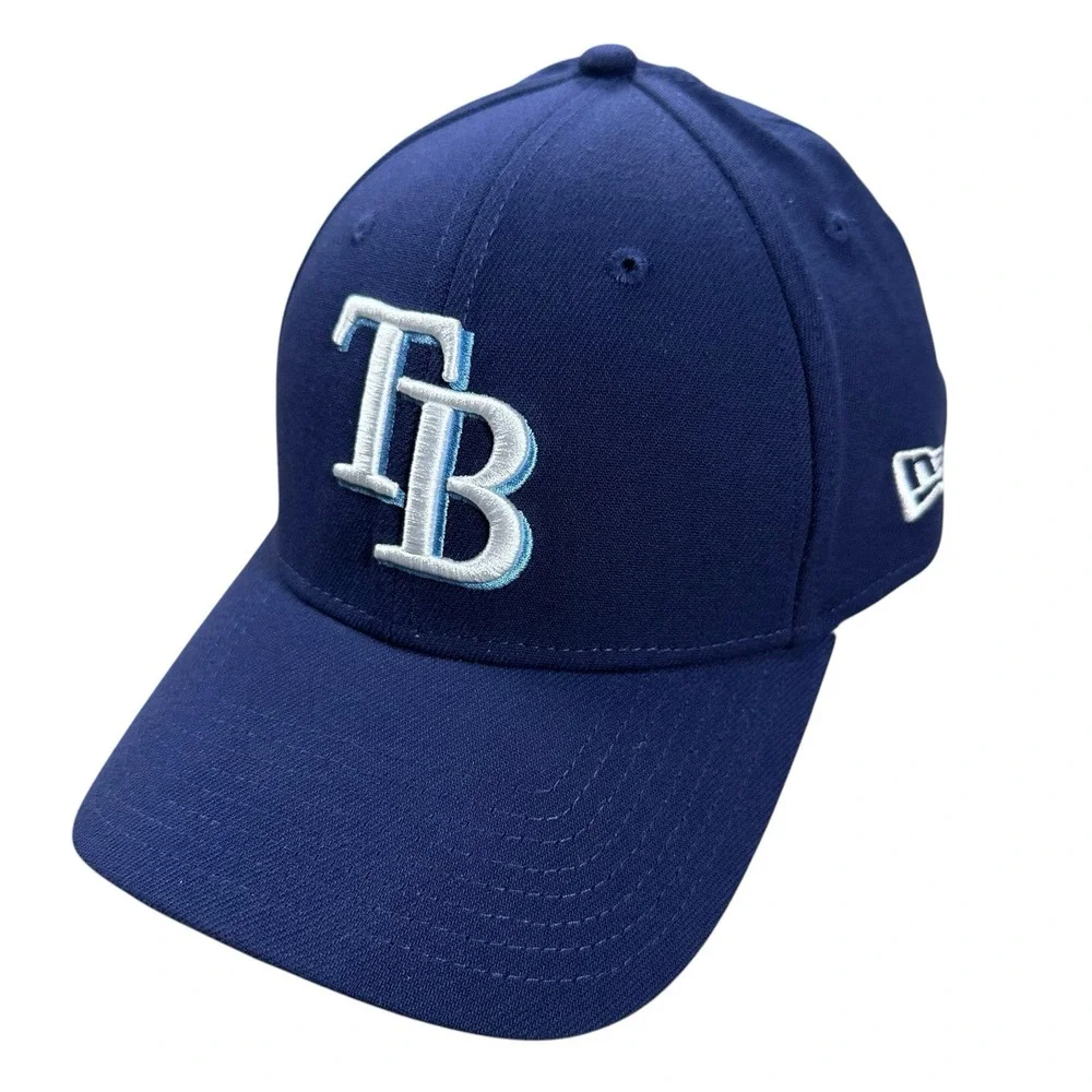 New Era Tampa Bay Rays Men's Small/Medium Baseball‎ Hat Fitted Blue